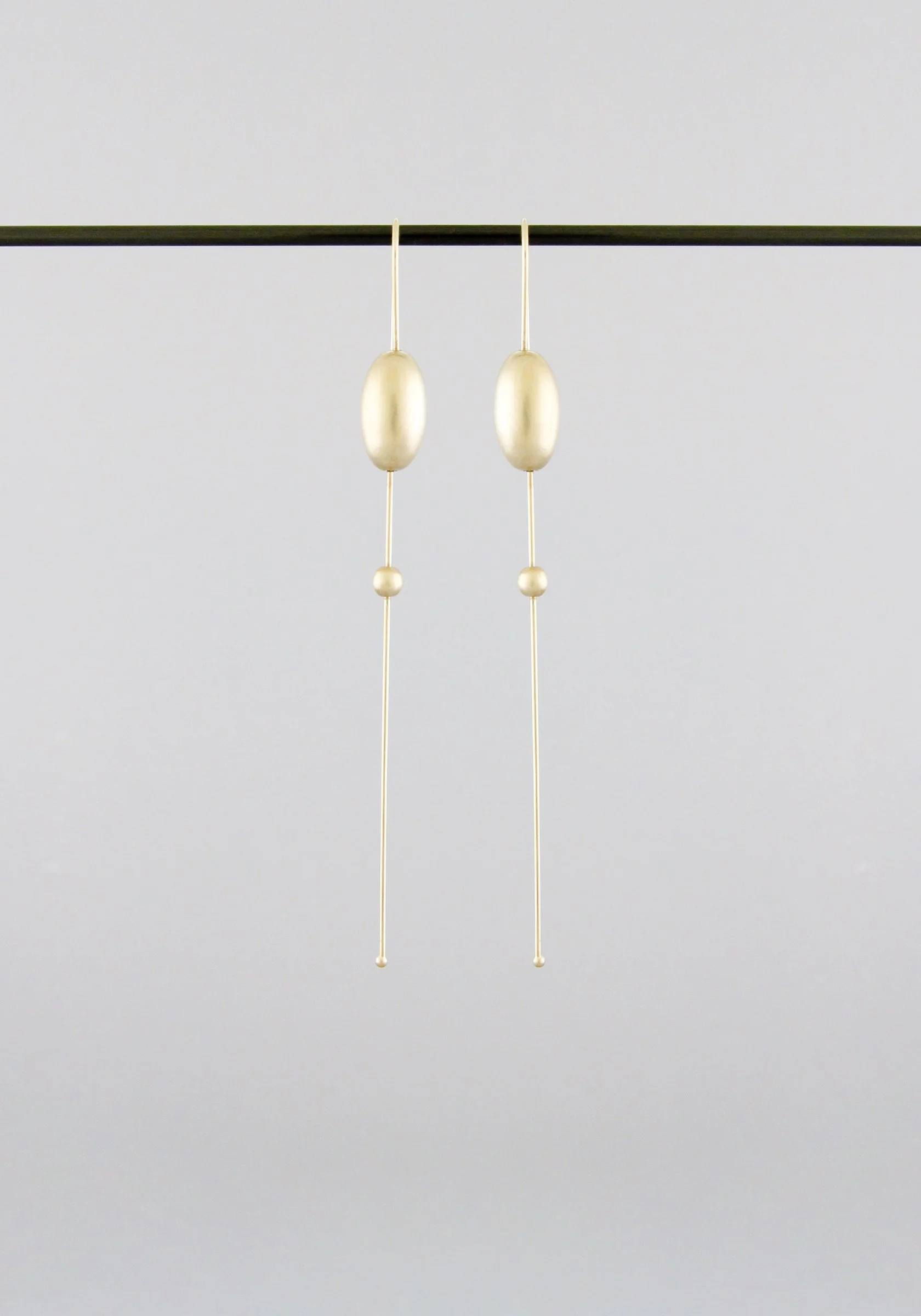 H e l l o ☻ˎˊ 　TED MUEHLING ピアス TED MUEHLING 18K WHITE GOLD & KESHI PEARL BASKET EARRINGS